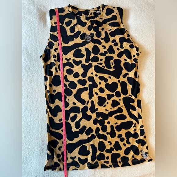 Lita by Ciara King Leopard Print Tunic, small shoulder pads. Women’s size S, 80s - Picture 5 of 8
